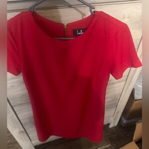 Lulu's “Shift and Shout” Red Shift Dress - Never worn